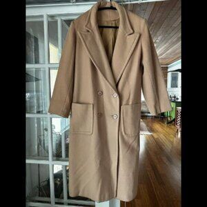 Vintage Silk Cashmere Women's Trenchcoat